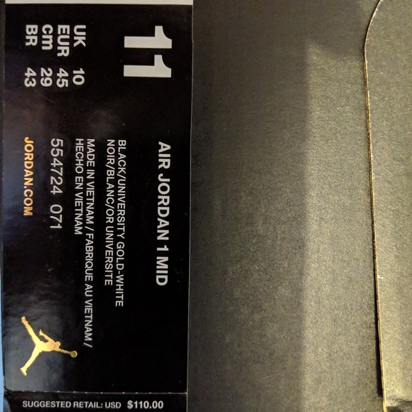 🔱Jordan 1🔱Mid Se Reverse New Love⏳ - Picture 7 of 8